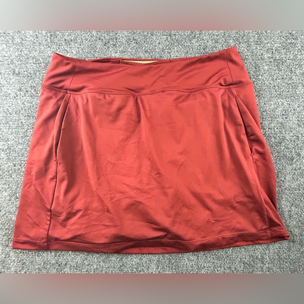Title Nine Skort Women’s Medium Athletic Golf Tennis Pickleball Rust